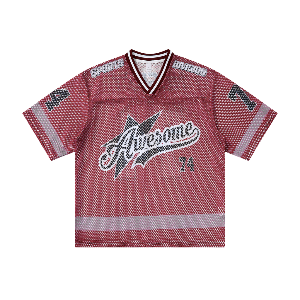 Lanna Muay Thai "Awesome Star" Mesh Football Jersey Tee