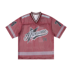 Lanna Muay Thai "Awesome Star" Mesh Football Jersey Tee