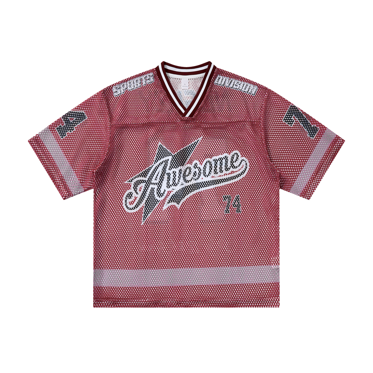 Lanna Muay Thai "Awesome Star" Mesh Football Jersey Tee