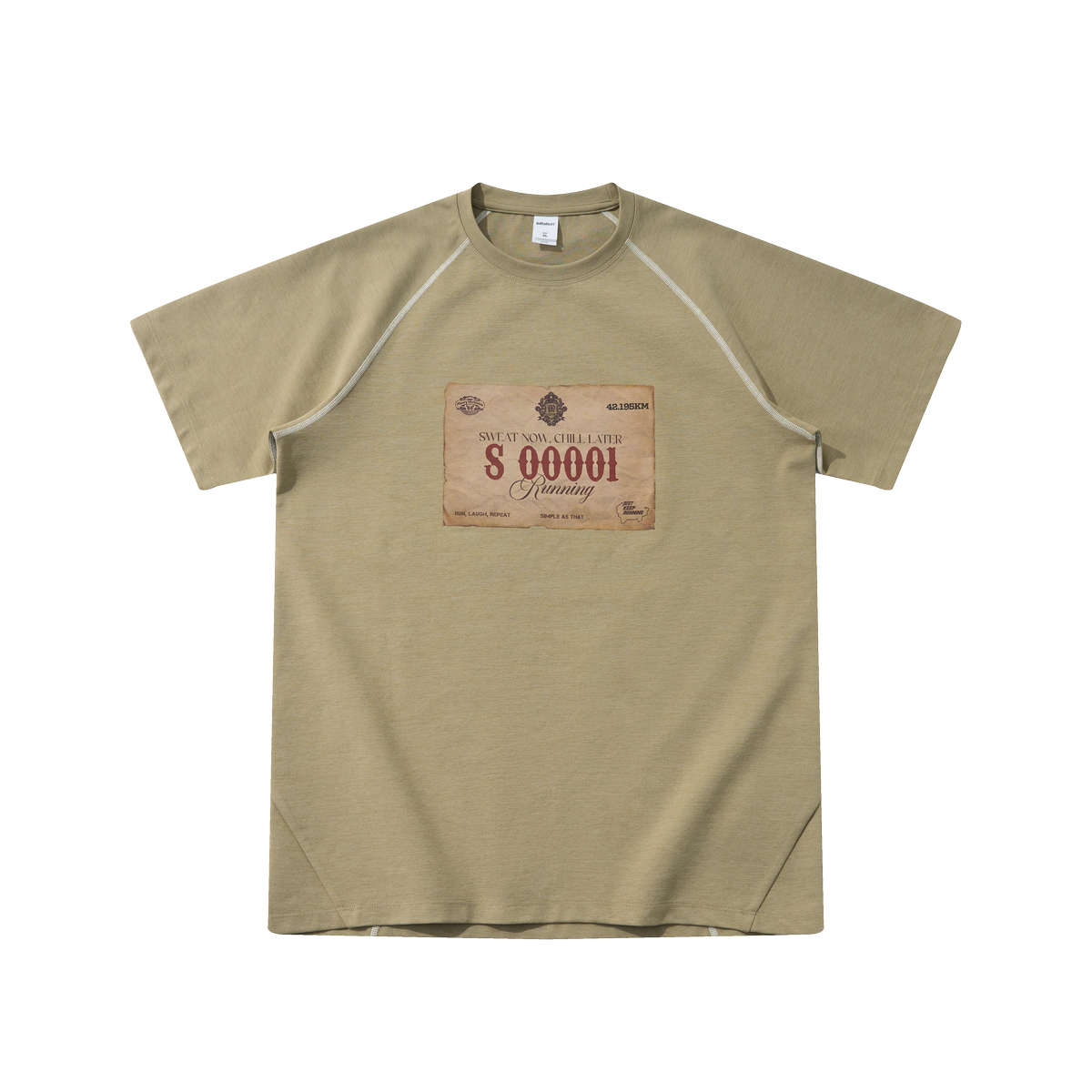 Lanna Muay Thai "Vintage Race Bib" Retro Running Tee
