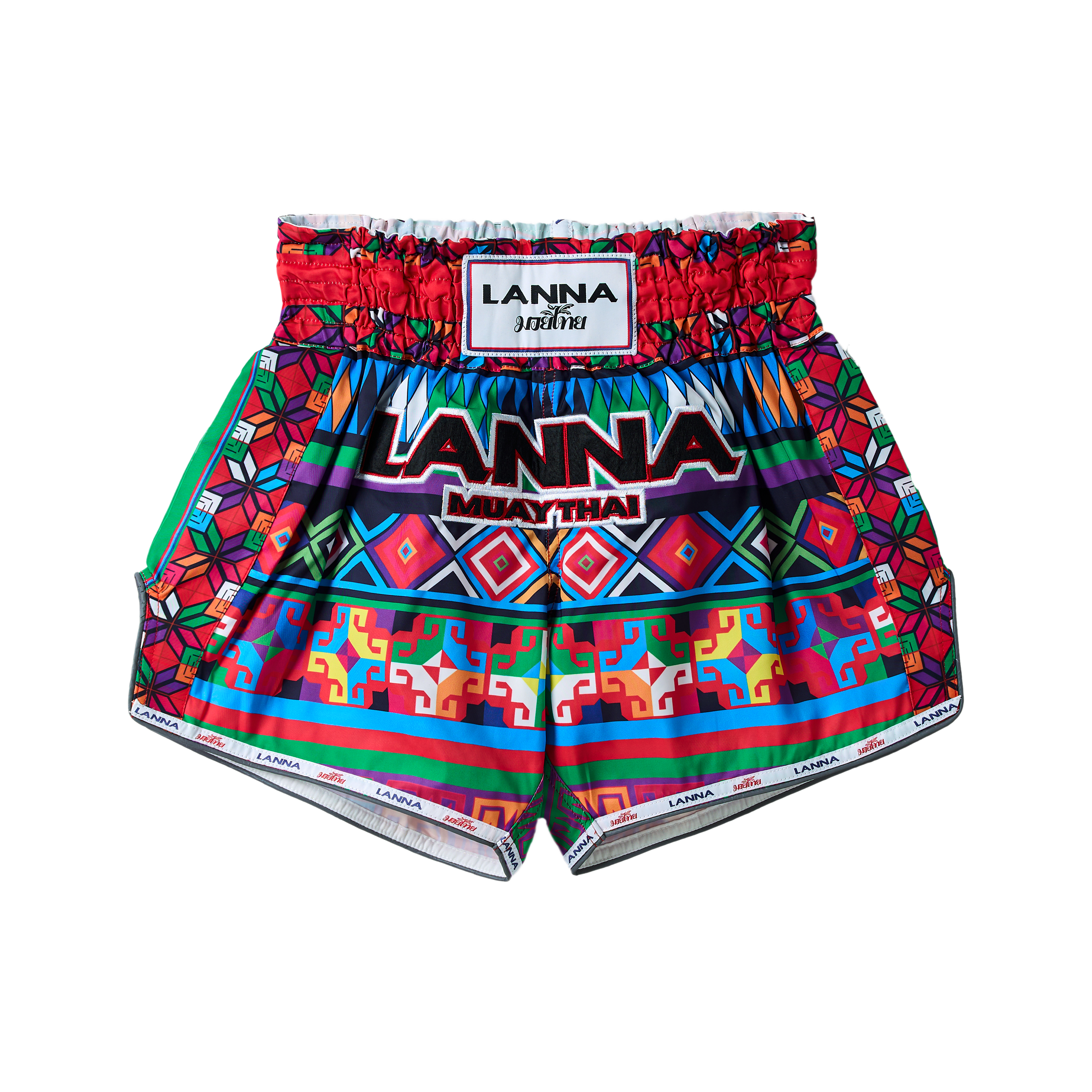 Lanna Muay Thai Akha Tribe Training Shorts