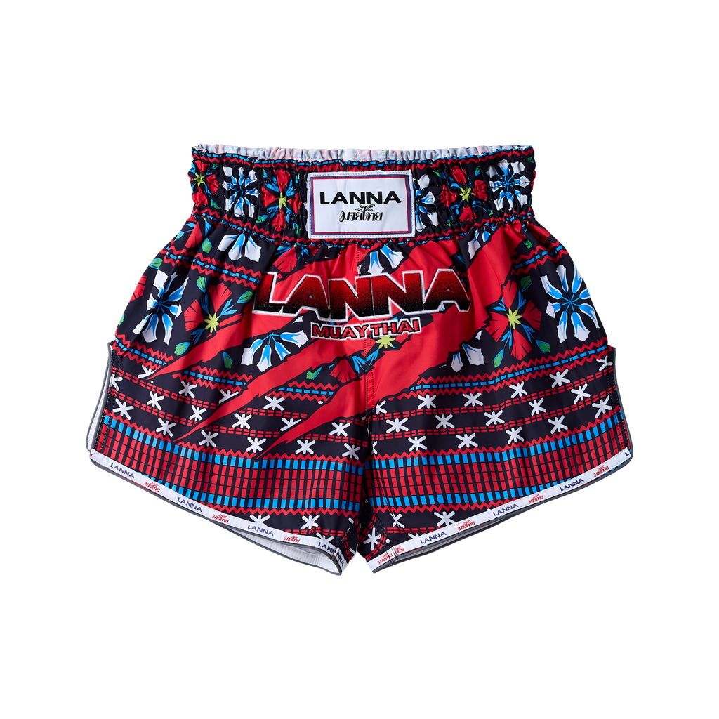 Lanna Muay Thai  Karen Tribe Claw Mark Training Shorts