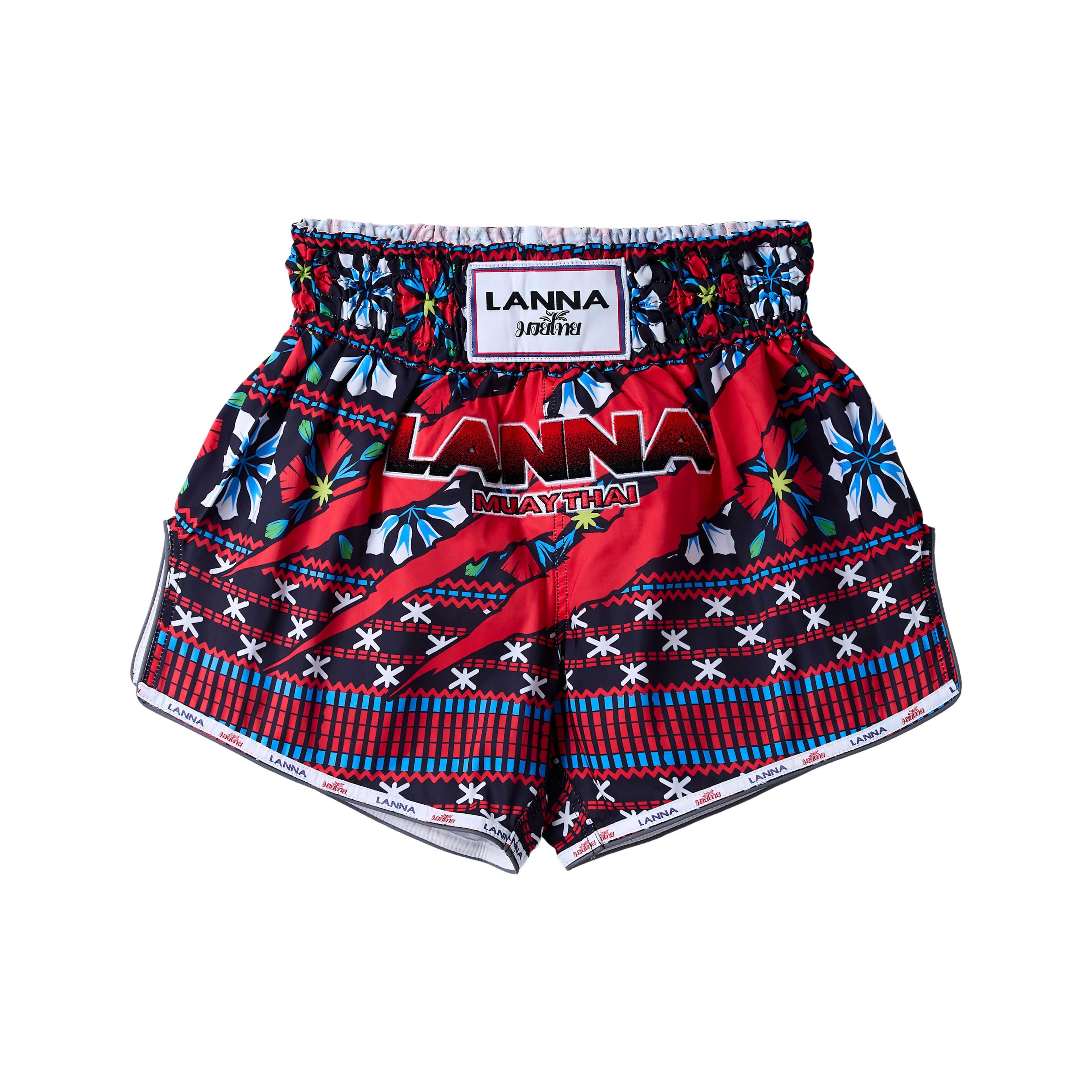 Lanna Muay Thai  Karen Tribe Claw Mark Training Shorts