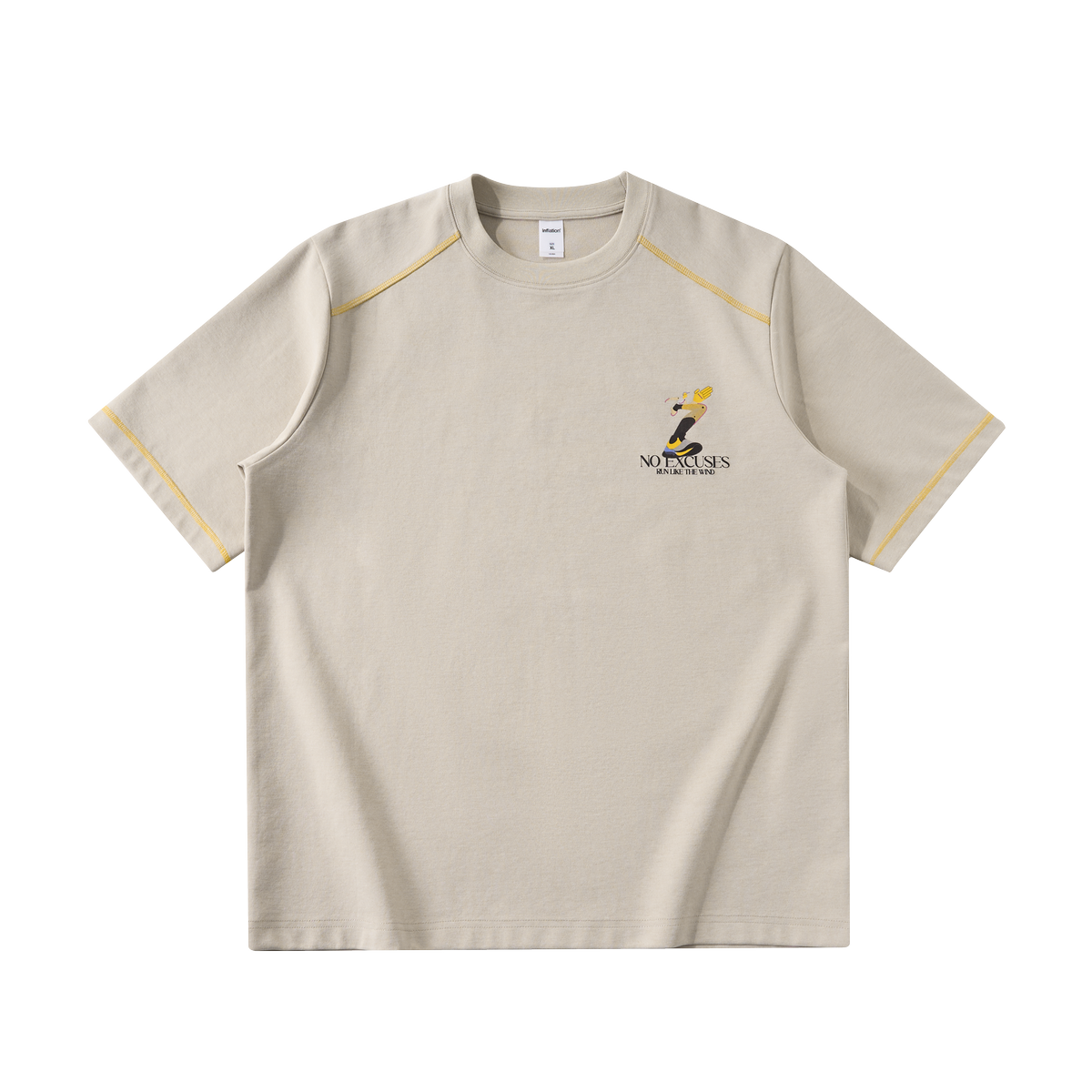 Lanna Muay Thai "No Excuses" Running Graphic Tee