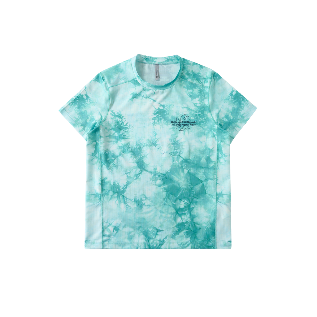 Lanna Muay Thai Turquoise Tie-Dye Training Tee (Women’s)