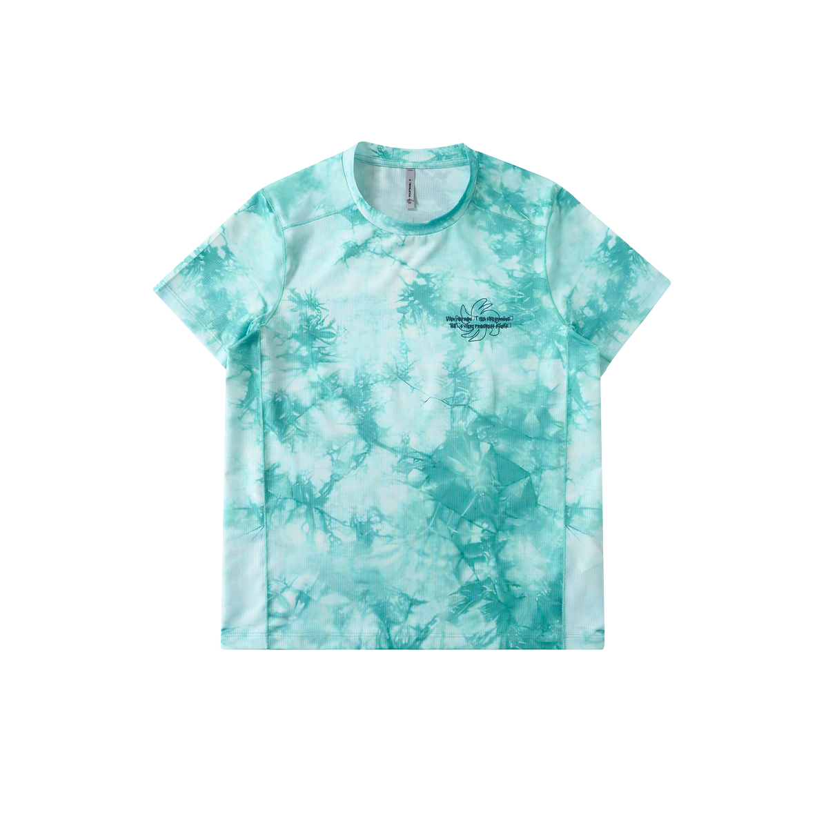 Lanna Muay Thai Turquoise Tie-Dye Training Tee (Women’s)