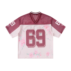 Lanna Muay Thai "Cherry Blossom 69" Mesh Football Jersey Tee
