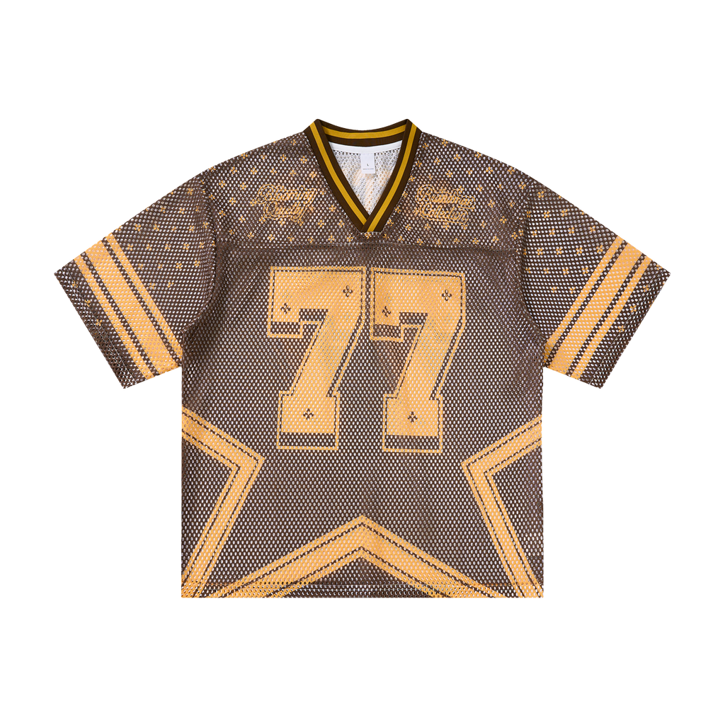 Lanna Muay Thai "77 Success" Mesh Football Jersey Tee