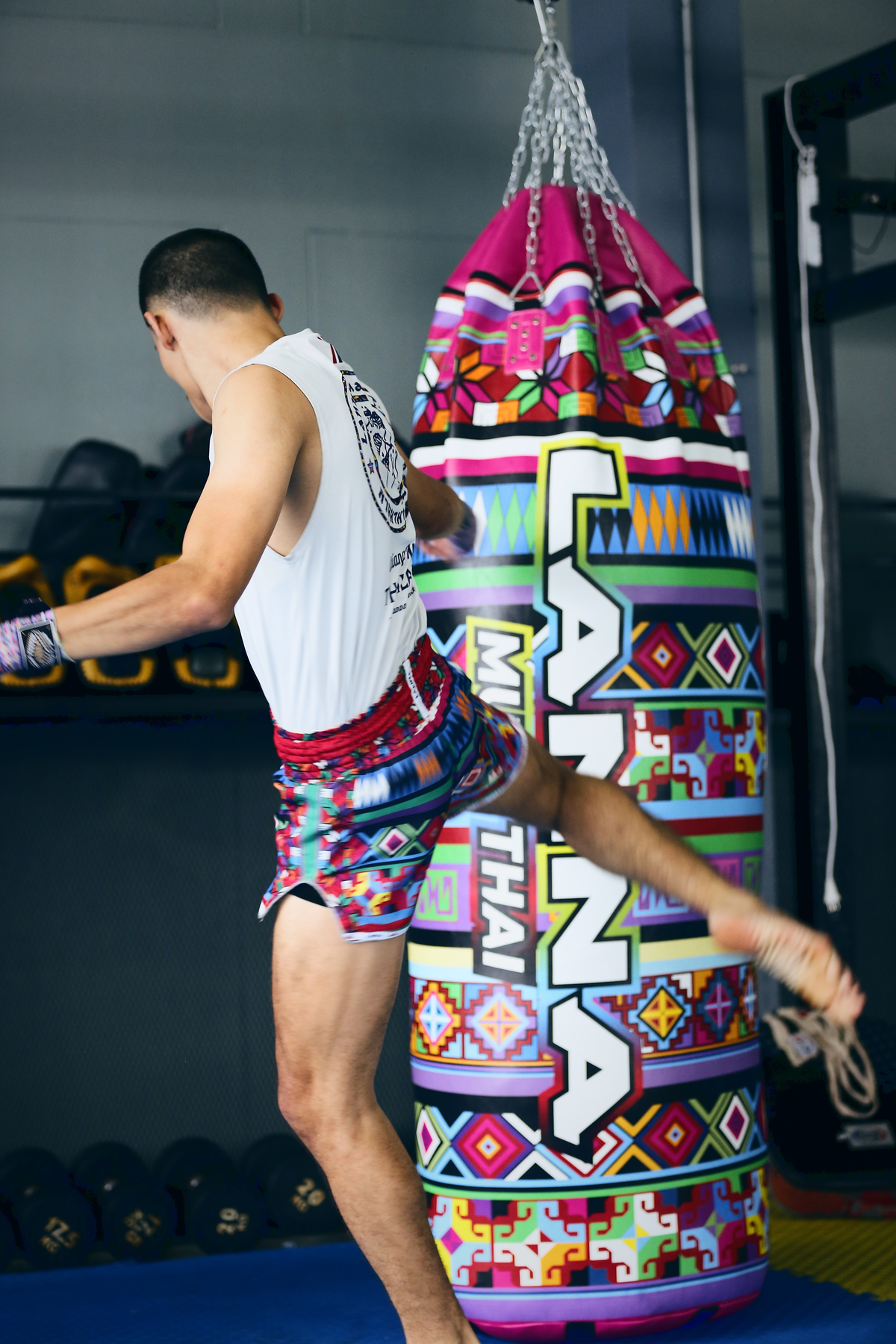 Lanna Muay Thai Akha Tribe Training Shorts