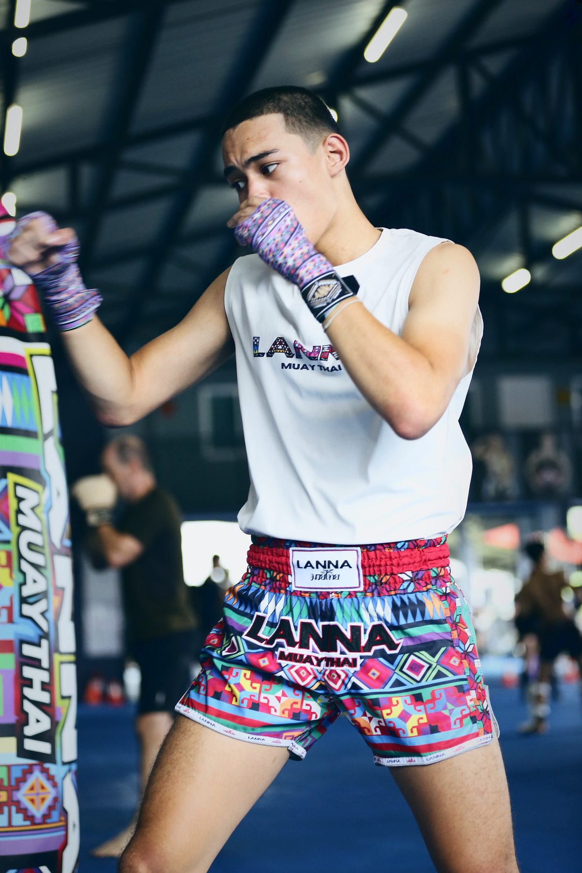 Lanna Muay Thai Akha Tribe Training Shorts