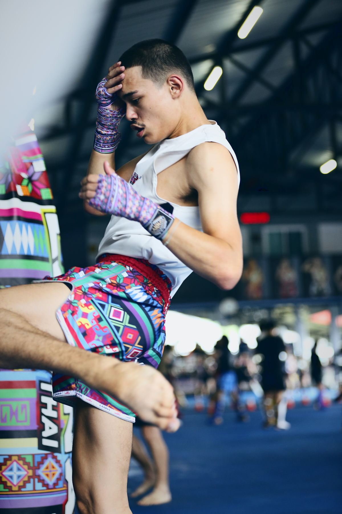 Lanna Muay Thai Akha Tribe Training Shorts