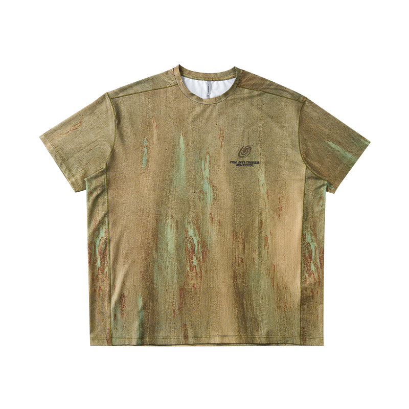 Lanna Muay Thai Wasteland Digital Print Quick-Dry Sports Tee