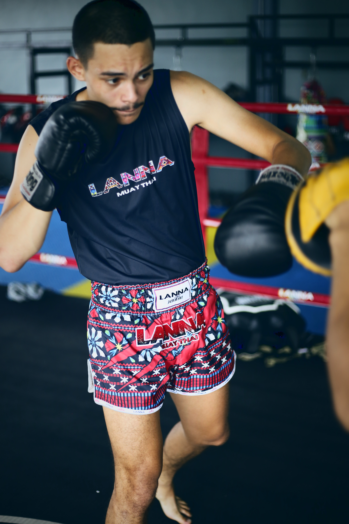 Lanna Muay Thai  Karen Tribe Claw Mark Training Shorts