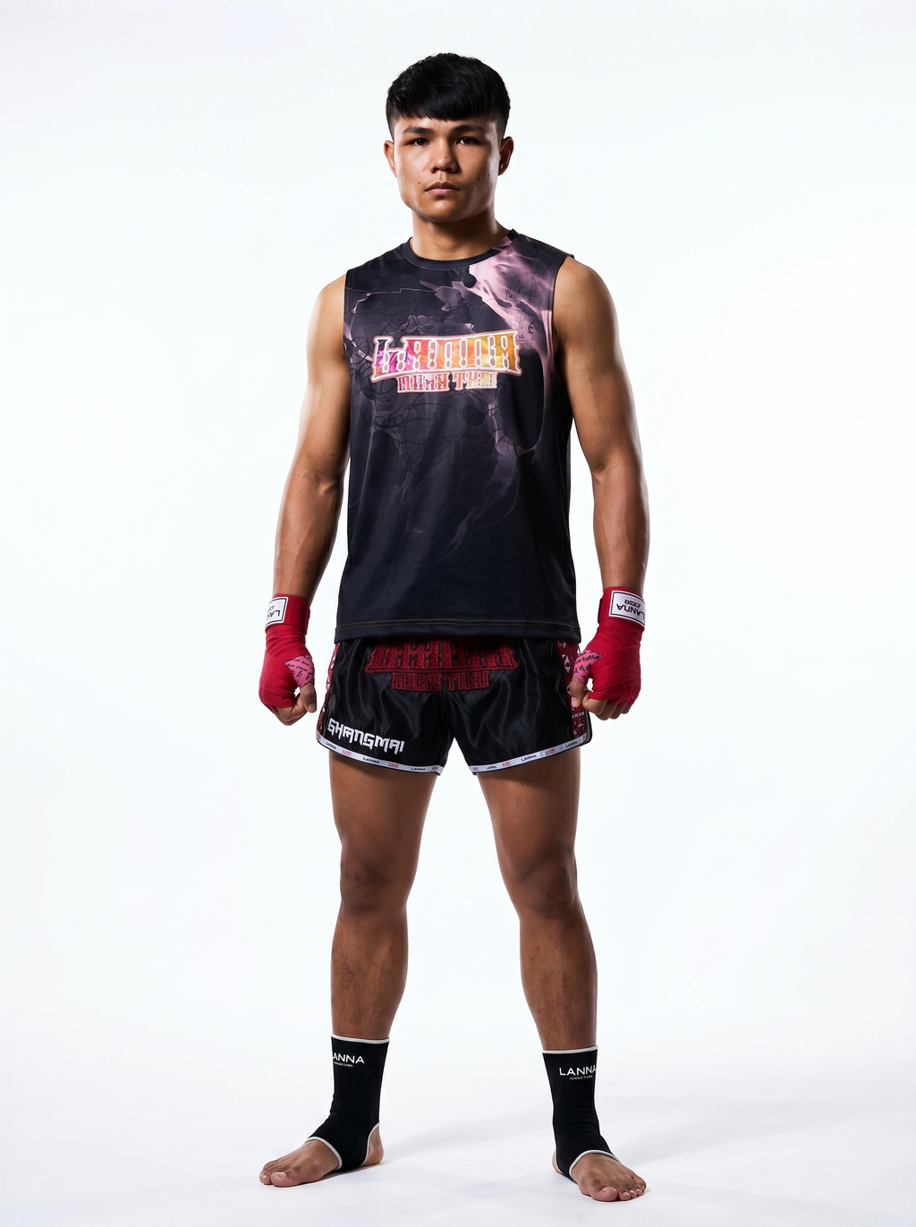 เสื้อกล้ามออกกำลังกาย Lanna MuayThai Naga