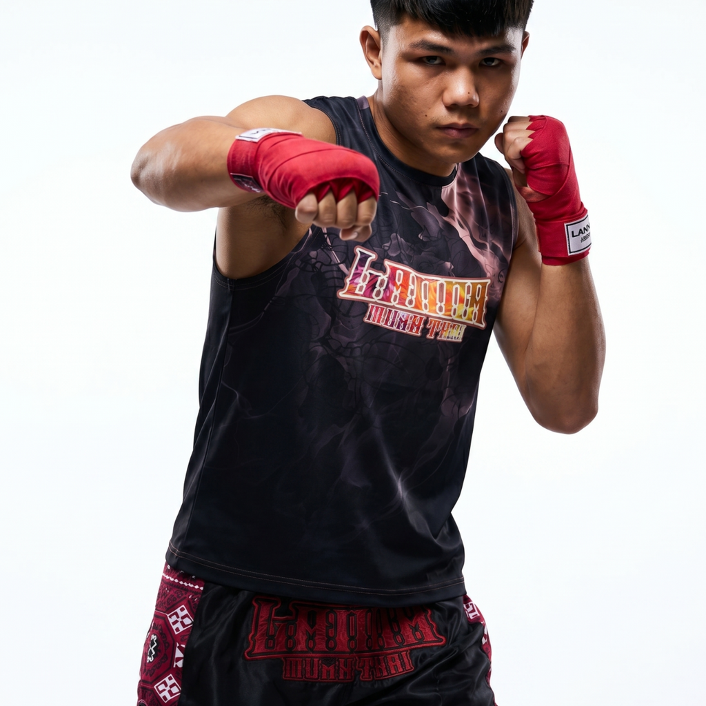 เสื้อกล้ามออกกำลังกาย Lanna MuayThai Naga