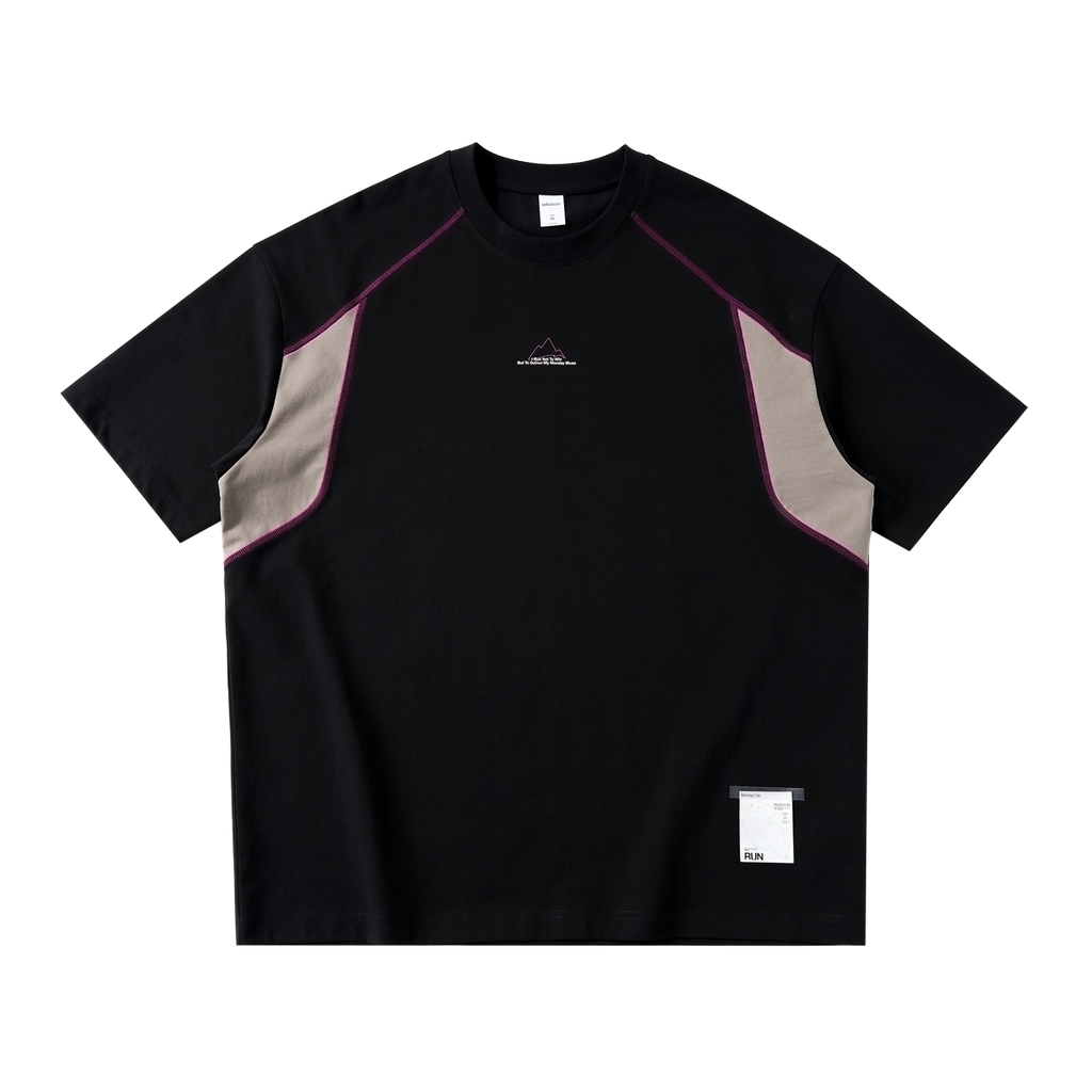 Lanna Muay Thai "Night Run Vibes" Reflective Panel Tee