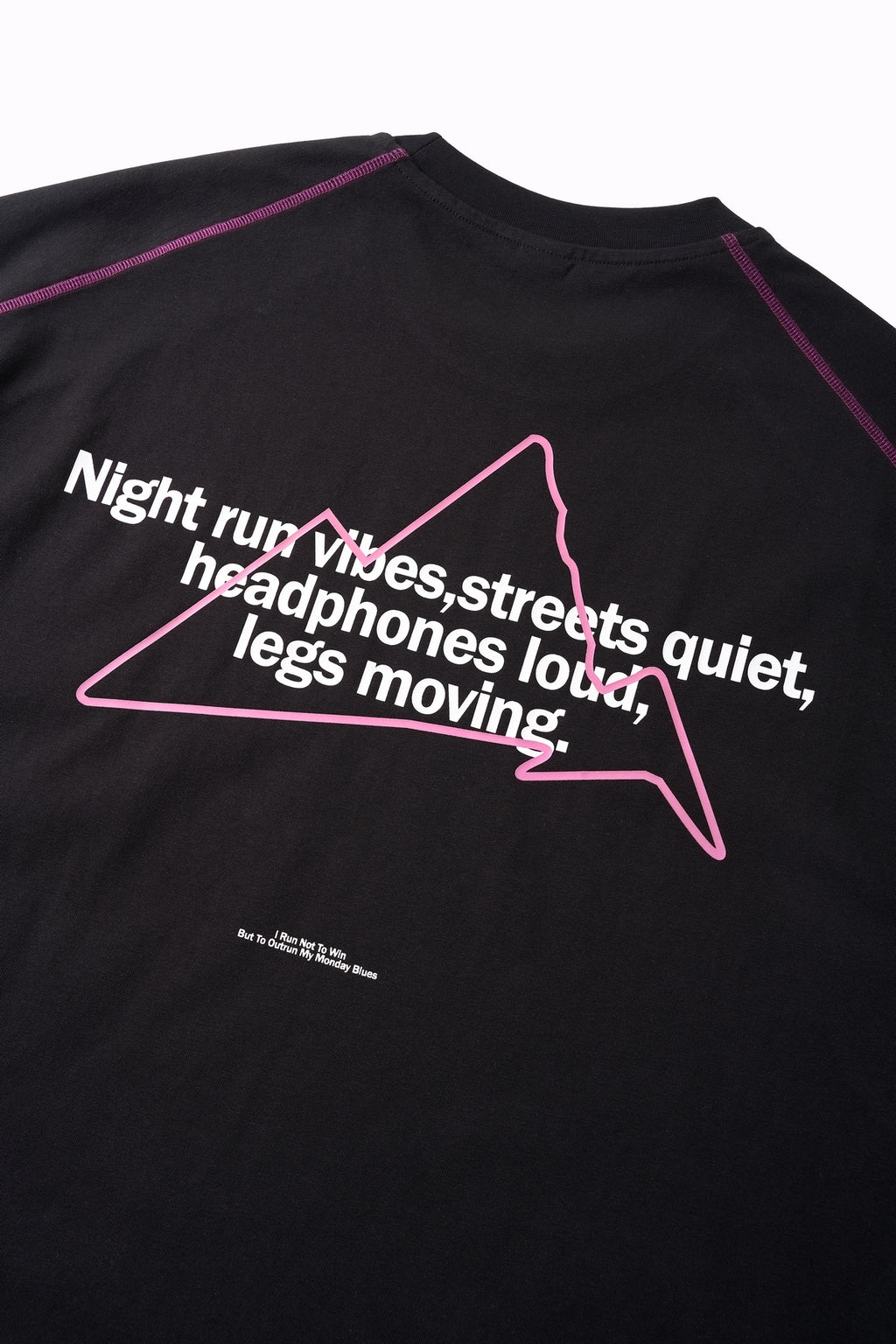 Lanna Muay Thai "Night Run Vibes" Reflective Panel Tee