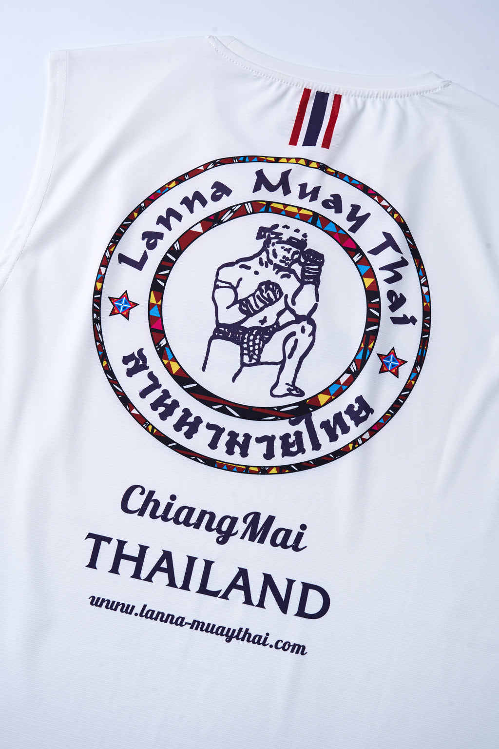 เสื้อกล้ามลายชนเผ่าล้านนา มวยไทย (รุ่นพิเศษ)