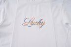 เสื้อยืดอักษรประดับพลอย Lanna MuayThai "Lucky"