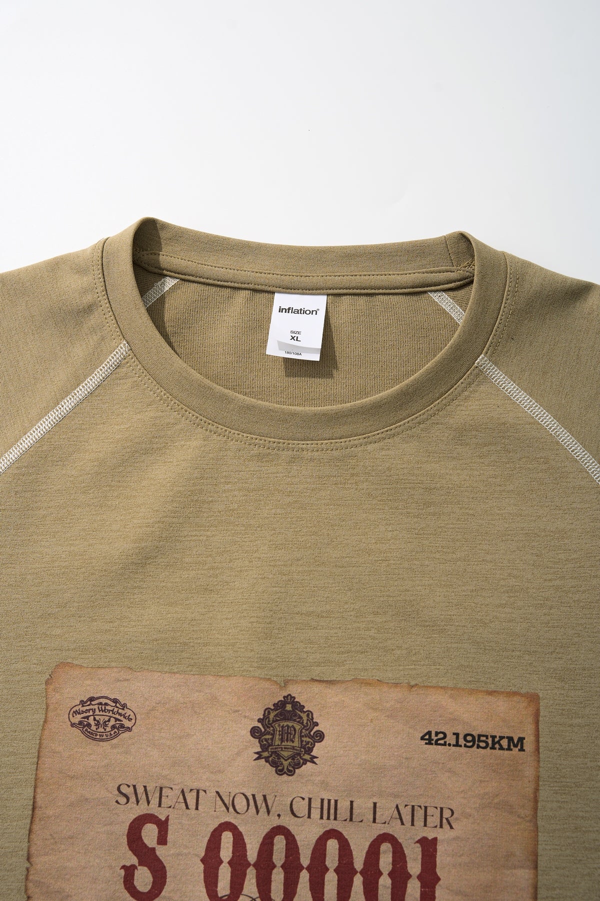 Lanna Muay Thai "Vintage Race Bib" Retro Running Tee