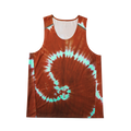 Lanna Muay Thai Spiral Tie-Dye Training Tank Top