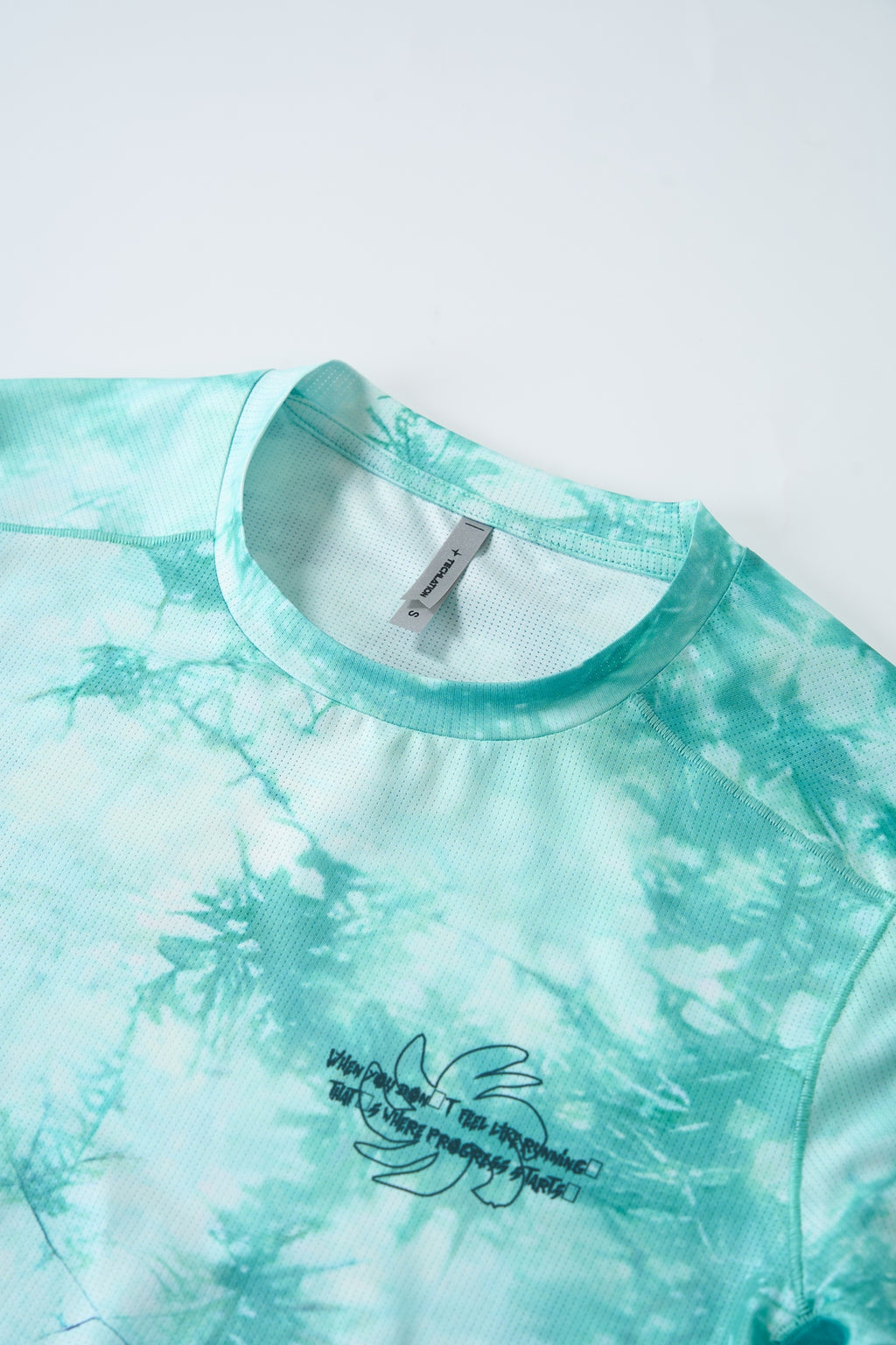 Lanna Muay Thai Turquoise Tie-Dye Training Tee (Women’s)