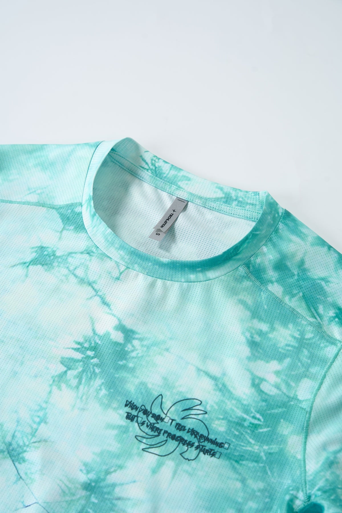 Lanna Muay Thai Turquoise Tie-Dye Training Tee (Women’s)