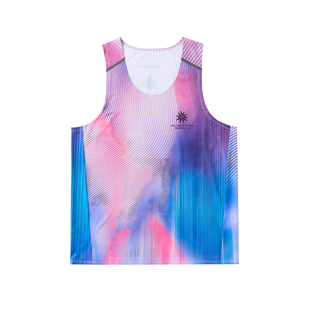 Lanna Muay Thai  Gradient Water Wave Training Tank Top