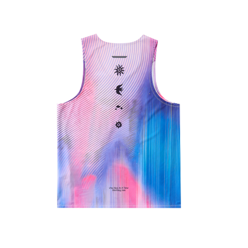 Lanna Muay Thai  Gradient Water Wave Training Tank Top