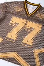 Lanna Muay Thai "77 Success" Mesh Football Jersey Tee