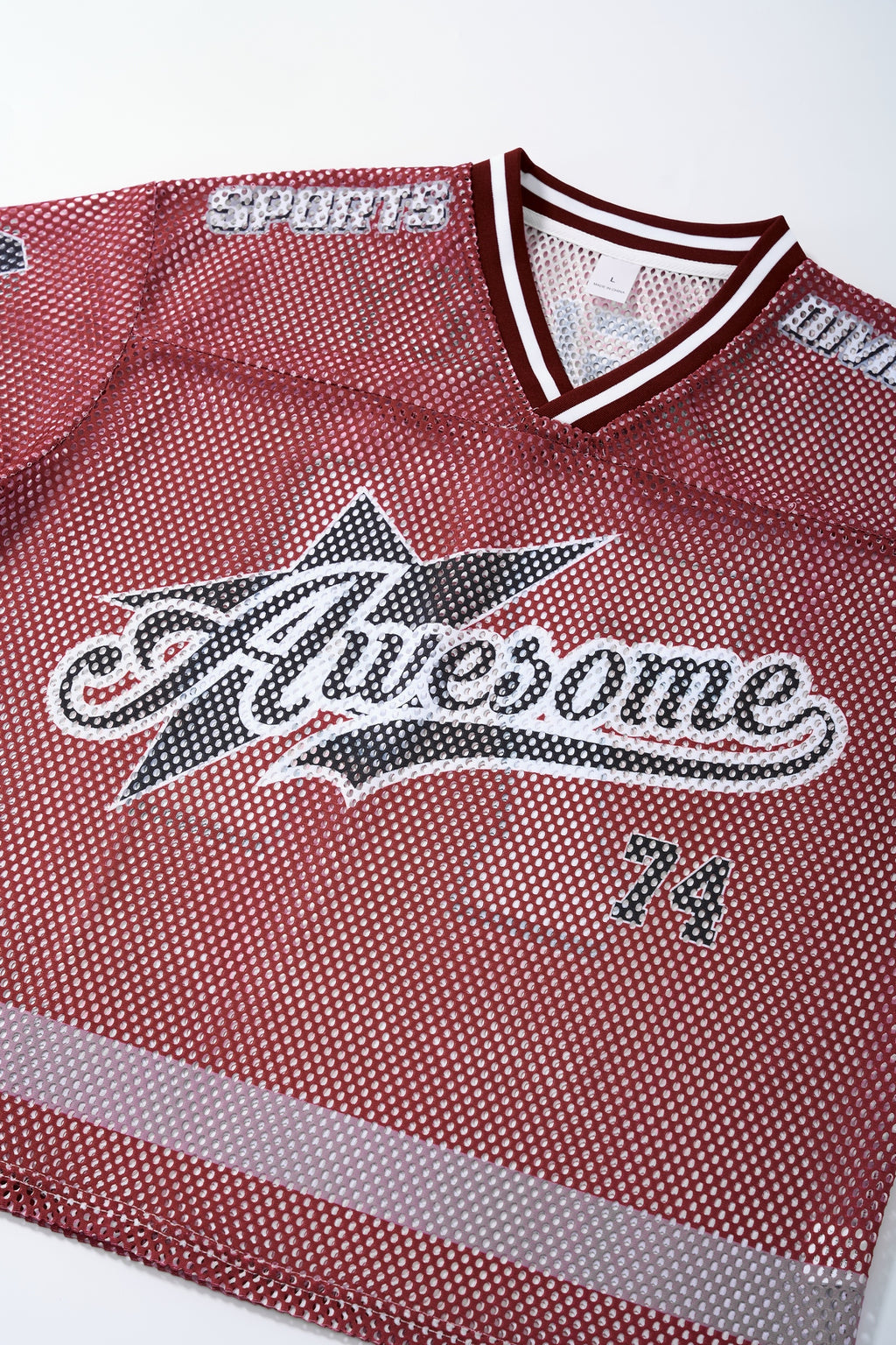 Lanna Muay Thai "Awesome Star" Mesh Football Jersey Tee