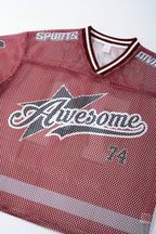 Lanna Muay Thai "Awesome Star" Mesh Football Jersey Tee