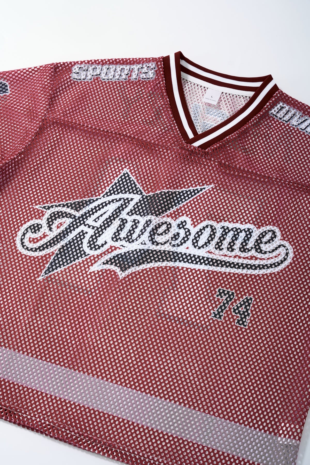 Lanna Muay Thai "Awesome Star" Mesh Football Jersey Tee