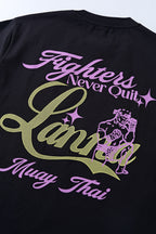 Lanna Muay Thai "Fighters Never Quit" Cooling Lifestyle Tee