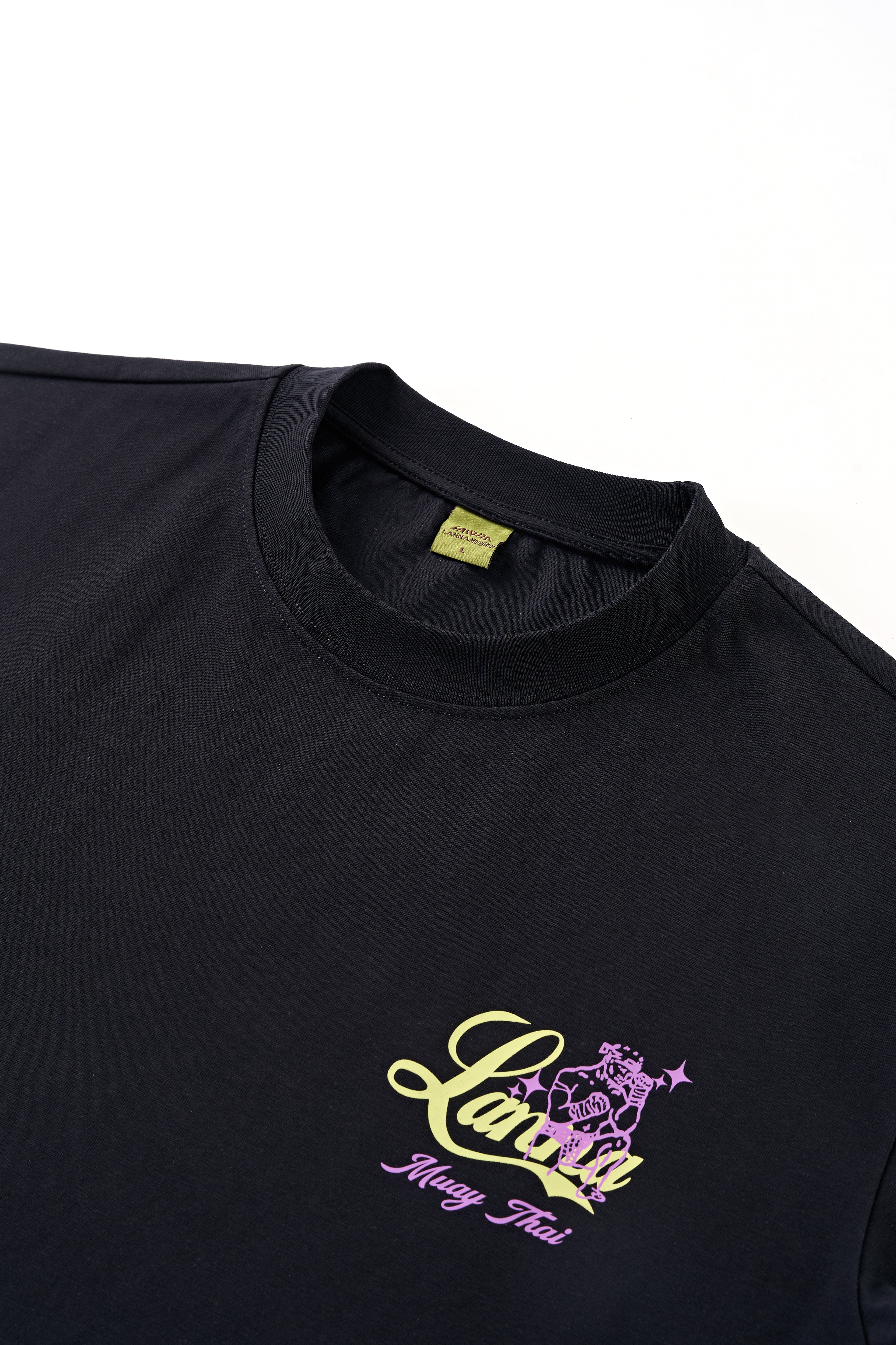 Lanna Muay Thai "Fighters Never Quit" Cooling Lifestyle Tee