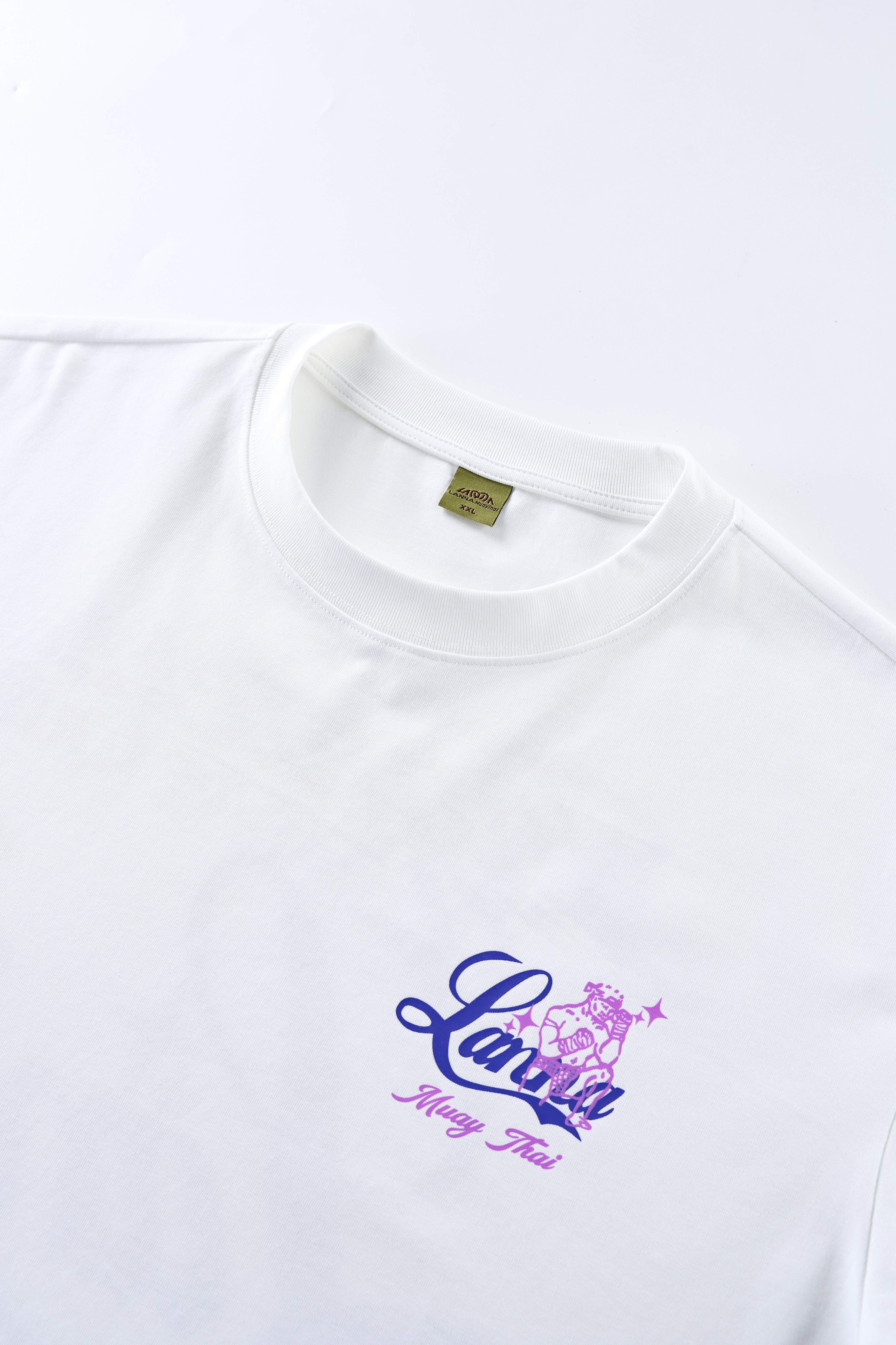 Lanna Muay Thai "Fighters Never Quit" Cooling Lifestyle Tee