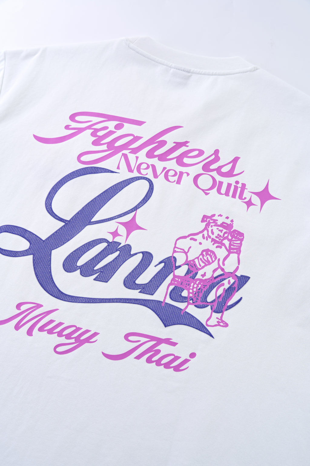 Lanna Muay Thai "Fighters Never Quit" Cooling Lifestyle Tee