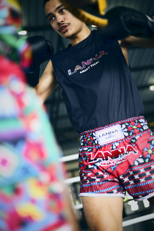 Lanna Muay Thai  Karen Tribe Claw Mark Training Shorts