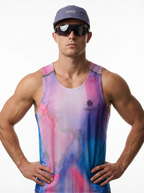 Lanna Muay Thai  Gradient Water Wave Training Tank Top