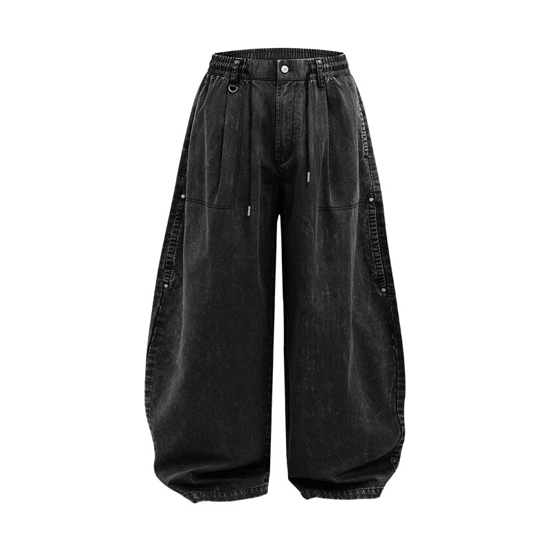 Lanna Muay Thai Tencel Cooling Balloon Cargo Pants