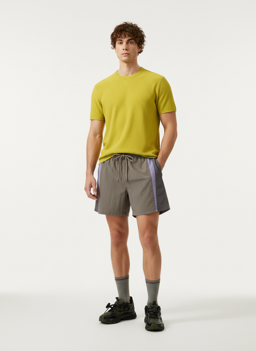 เสื้อยืด Lanna MuayThai Waffle-Knit Cloud