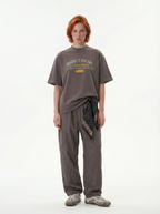Lanna Muay Thai "Perfect Escape" Vintage Distressed Mock Neck Tee