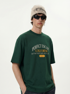 Lanna Muay Thai "Perfect Escape" Vintage Distressed Mock Neck Tee