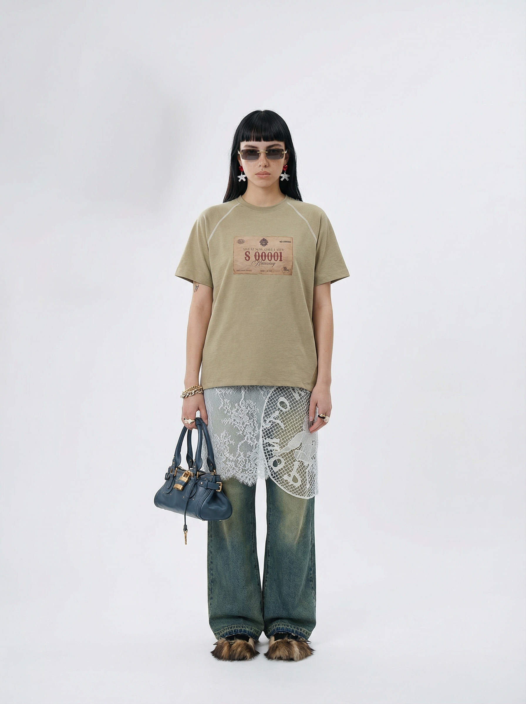 Lanna Muay Thai "Vintage Race Bib" Retro Running Tee