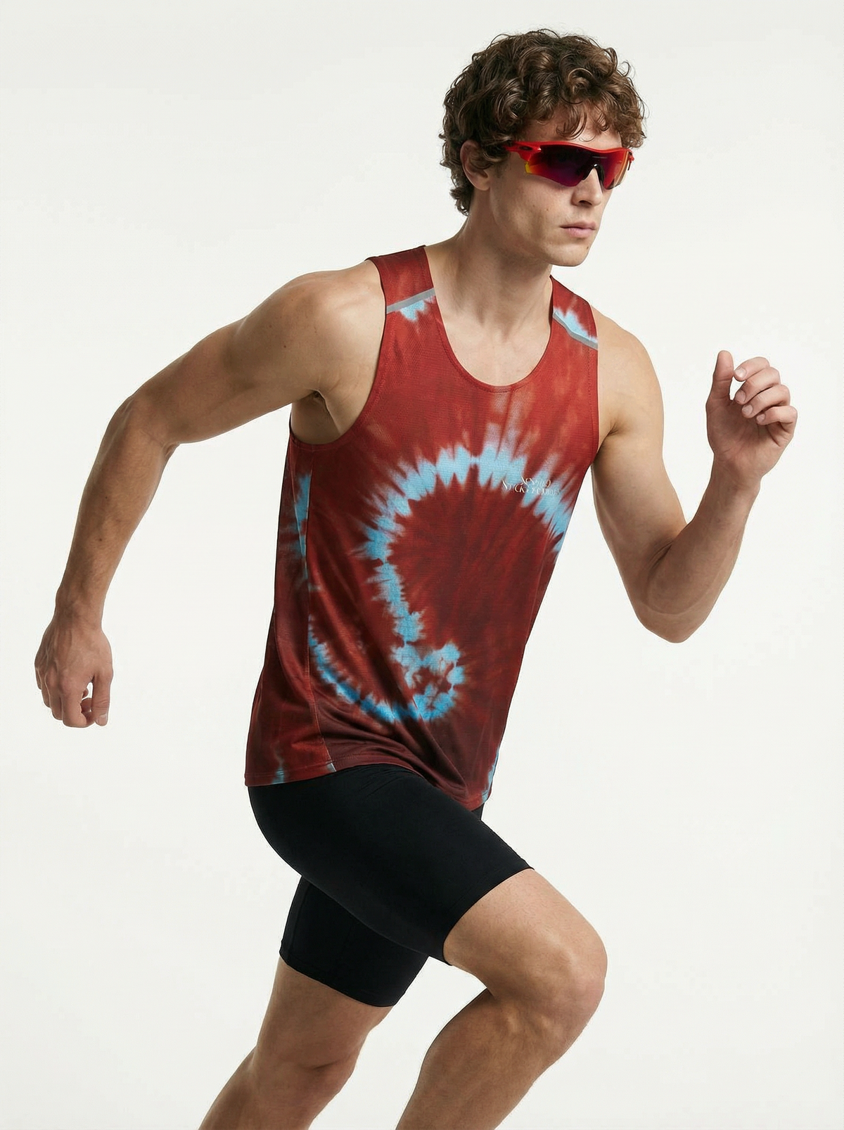 Lanna Muay Thai Spiral Tie-Dye Training Tank Top