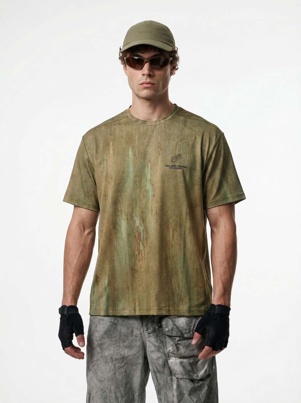 Lanna Muay Thai Wasteland Digital Print Quick-Dry Sports Tee