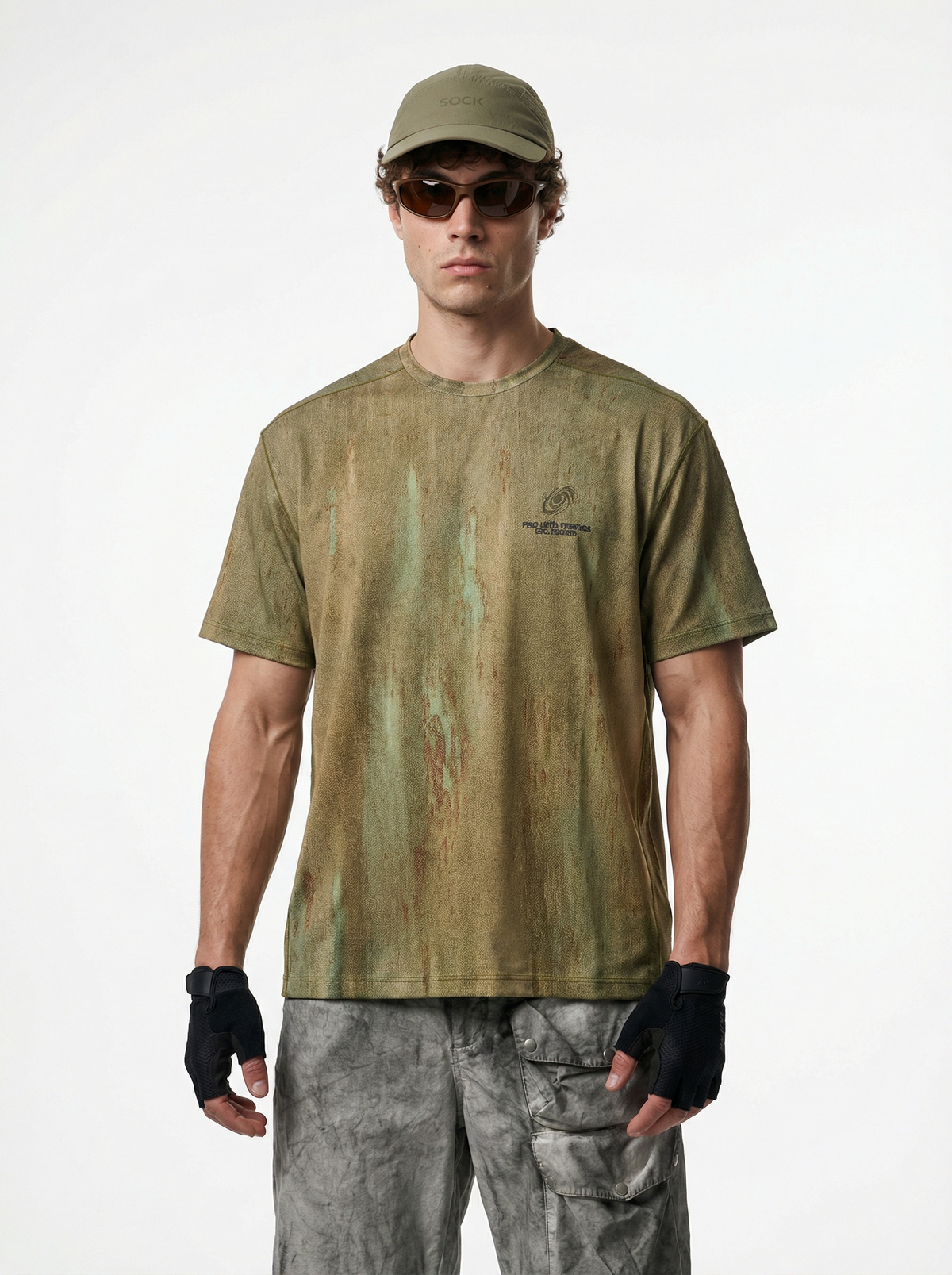 Lanna Muay Thai Wasteland Digital Print Quick-Dry Sports Tee