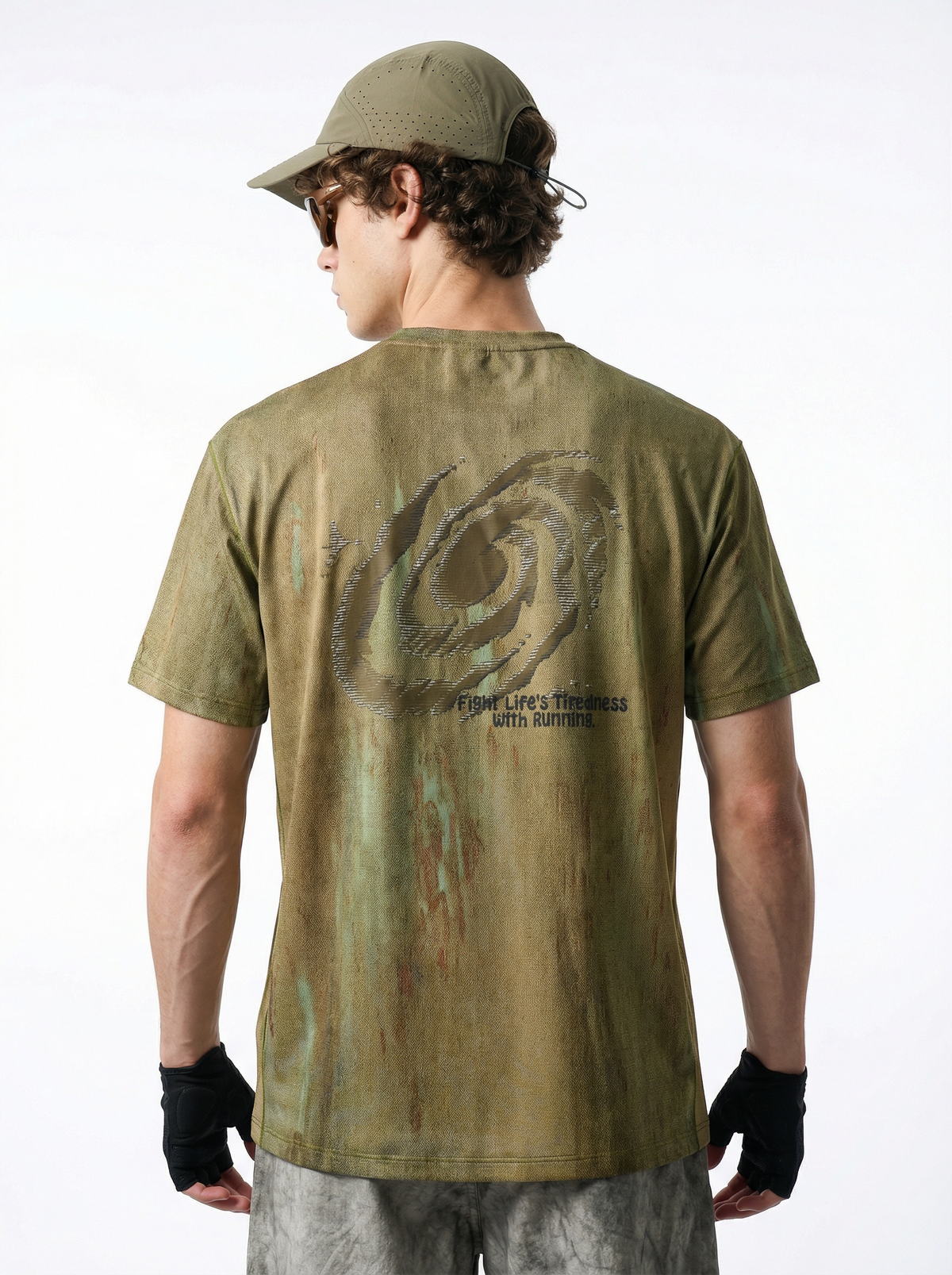 Lanna Muay Thai Wasteland Digital Print Quick-Dry Sports Tee