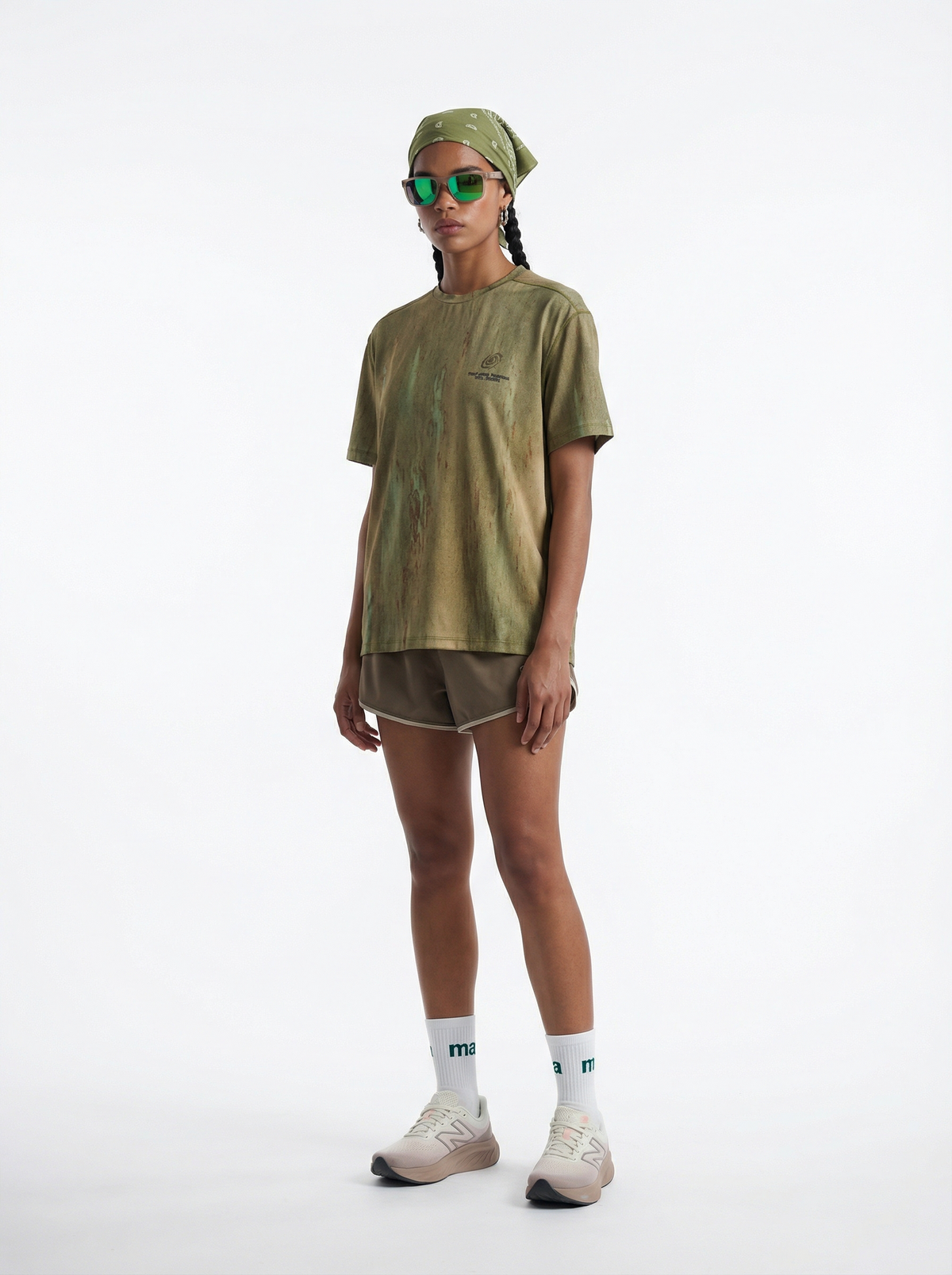 Lanna Muay Thai Wasteland Digital Print Quick-Dry Sports Tee