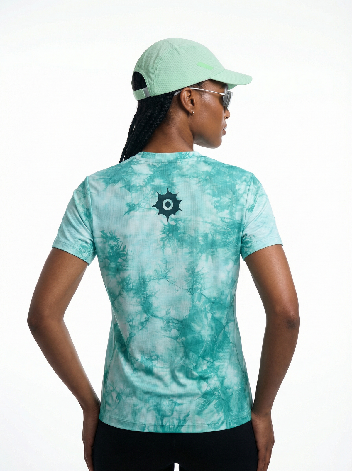 Lanna Muay Thai Turquoise Tie-Dye Training Tee (Women’s)